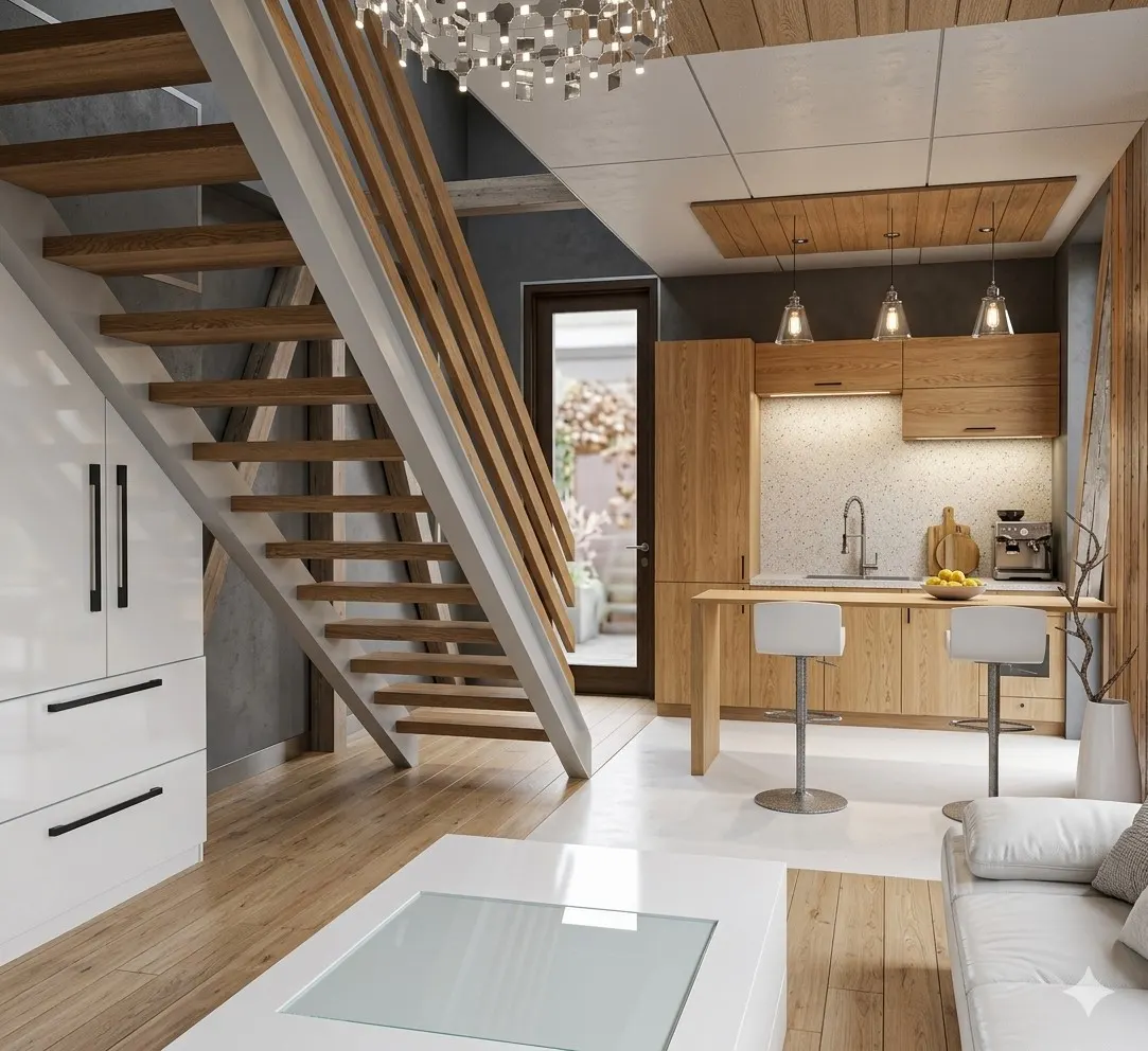 Apartament Duplex — bucătărie